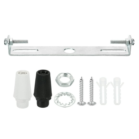 Uxcell Ceiling Light Plate Kit, Light Fixture Mounting Bracket Plate Crossbar 115mm 1