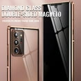 thumbnail image 2 of Magnetic Tempered Glass Double-Sided Phone Case for Samsung, Privacy Magnetic Double Sided Tempered Glass Phone Case, 2 of 7
