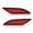 Red(Left+Right), variant on PIT66 Rear Passenger Side Bumper Reflector Fit for 2016-2018 Chevrolet Malibu 23174490 GM1185113