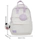 thumbnail image 3 of Mochila para estudiantes para mujer, mochilas escolares de nailon con monedero, mochila (púrpura), 3 of 9