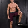 thumbnail image 3 of PENGXIANG Compression Shorts for Men Spandex Running Workout Athletic Underwear, 3 of 7