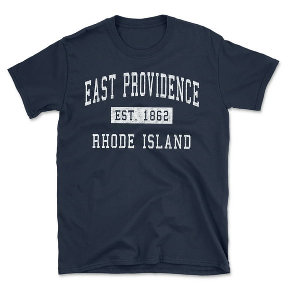 East Providence Rhode Island Classic Established Men's Cotton T-Shirt