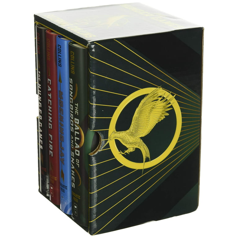  Hunger Games 4-Book Hardcover Box Set (The Hunger