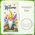 thumbnail image 2 of Floral Wreath Hello Sunshine Banner Pink Flowers Spring Backdrop Yellow Daisies Green Leaves Floral Display for Spring Party Garden Gathering Photo Backdrop, 2 of 9