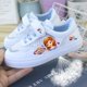 thumbnail image 1 of Zapatos de lona para niños de Disney, zapatos bajos para niñas de frozen elsa, zapatos informales antideslizantes transpirables de otoño de PU, plantilla de 26 CM y 19-24 meses Gao Jinjia LED, 1 of 2
