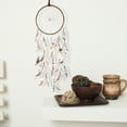 thumbnail image 1 of Lace White Feather Wall Hanging Home Decoration, 1 of 7