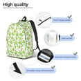 thumbnail image 5 of Daiia Kawaii Avocado Vintage Canvas Backpack for Men and Women ,Hiking Backpack,Travel Laptop Bag for School,Large Capacity Backpack, 5 of 8