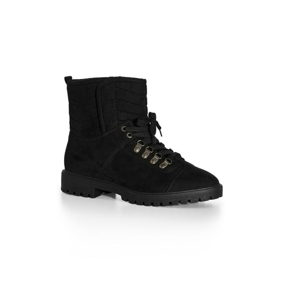 Cloudwalkers Women's Plus Size Jackie Lace Up Ankle Boots