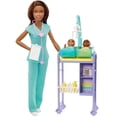 thumbnail image 2 of Muñeca Barbie Careers Pediatra Morena con 2 Bebés, 2 of 4