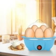 thumbnail image 3 of GYDEK Rapid Egg Cooker Electric for Hard Boiled, Poached, Scrambled Eggs, Omelets, Steamed Vegetables, Seafood, Dumplings, 7 capacity, with Auto Shut Off Feature,Blue, 3 of 7