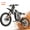 45MPH X21 MAX, variant on EKXBIKE X21 Max 8000W Peak Electric Dirt Bike for Adults, 50mph Max Speed 60V 30Ah Electric Motorcycle,19" off-Road Tires,Dual Suspension UL2849