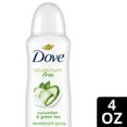 thumbnail image 3 of Dove Deodorant Spray for Women Cucumber & Green Tea Aluminum Free, 4 oz, 3 of 9