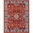 thumbnail image 1 of Amer Rug SNA66767R 6 ft. 7 in. x 6 ft. 7 in. R Sanya 6 Power-Loomed Round Rug - Crimson, 1 of 1