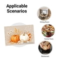 thumbnail image 5 of Joocar Autumn Pumpkin And Wheat Design Linen Table Mats Set Of 4 For Home Kitchen Table Decor 12x18 inch, 5 of 5