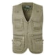 thumbnail image 5 of Chaleco vaquero para hombres de mediana edad y mayores, 16 bolsillos, talla extra grande, chaleco de algodón 7XL, cintura de 4 pies, 5 of 5