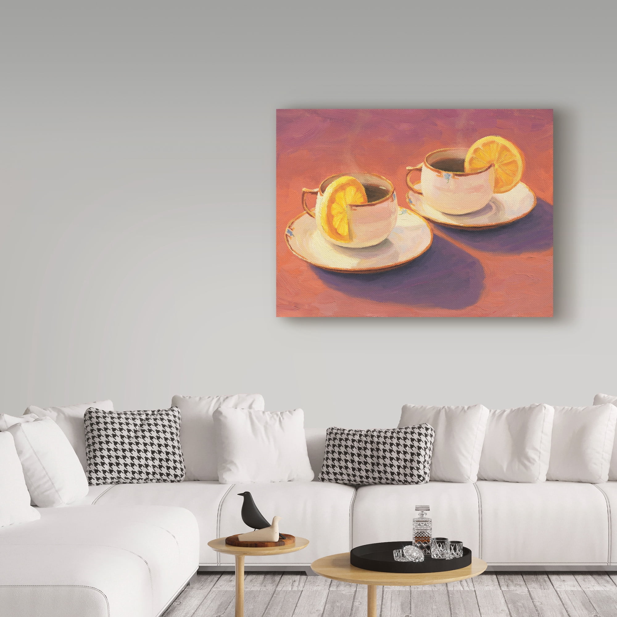 Trademark Fine Art 'Tea Cups' Canvas Art by William Breedon