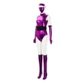 thumbnail image 5 of 8Pcs Ninja Bodysuit, Ninja Role Play Outfit, Futuristic Villain Fancy Dress, Ninja Cosplay, Comic Con Attire, Women's Ninja Suit Bodysuit Cosplay Costume With Mask and Gloves, XXL, 5 of 7