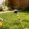 thumbnail image 4 of Fairy Wand Beaded Garden Stakes, Bee Garden Stakes Fairy Wand DIY Beaded Stakes, Garden Decor Includes Crystal Stopper Top, Bee Pendant, for Craft Supply, Outdoor Decorations, Black, 4 of 7