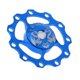 thumbnail image 5 of Reemplazo polea del desviador trasero de del jockey de aleación de aluminio Azul shamjiam Polea de cambio trasero de bicicleta, 5 of 9