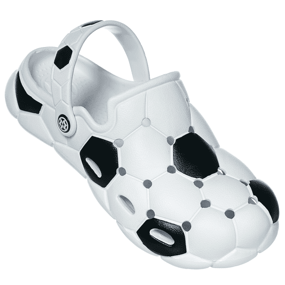 Mens Womens Soccer Sports Clogs Slip On Football Ball Garden Shoes Lightweight Breathable Non-Slip Summer Beach Sandals