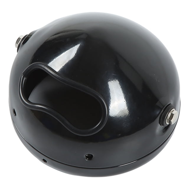 Headlamp Bucket Mount, Matte Black Motorcycle LED Headlight Housing Sturdy 5.3in for Modification