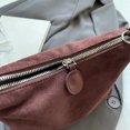 thumbnail image 4 of Bolso Bandolera Ante para Mujer Con Bolsillo Interior (café), 4 of 8