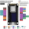 thumbnail image 4 of Placa de Desarrollo ESP8266 con Pantalla OLED de 0,96 Pulgadas, Módulo WiFi CH-340,ESP-12E Programación para IDE/Micropython, 4 of 5