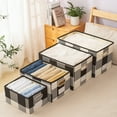 thumbnail image 5 of Cheers US Foldable Cube Storage Bins These Decorative Fabric Storage Cubes are Collapsible and Great Organizer for Shelf, Closet or Underbed, 5 of 6