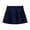 Navy, variant on lnmuld Solid High Waist Micro Pleated Mini Skort Lined Preppy Back to School Mix Match Outfit for Girls Navy,11-12 Years
