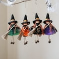 thumbnail image 3 of Hangable Witch Doll Ornament Halloween Small Witch Figurine With Skirt Hanging Decoration For Room Door Window Home Party, 3 of 6