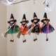 thumbnail image 4 of Adorno Colgante De Muñeca Bruja. Pequeña Figurita De Bruja Con Falda. Muñeca Con Decoración Colgante De Halloween Para Decorar Puertas Y Ventanas., 4 of 7