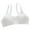 White, variant on Gubotare Girls Sports Bras Teen Girls Training Bra Wire Free Adjustable Straps Breathable Bras (White,10-16 Years )