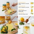 thumbnail image 5 of Damtuh Korean Honey Citron Tea – Yuzu Marmalade Fruit Spread Drink Base, 35.2 oz (1kg) Glass Jar, 5 of 6