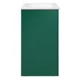 thumbnail image 5 of Modway Maybelle Modern Wood/Ceramic Bathroom Vanity in Green/White, 5 of 10