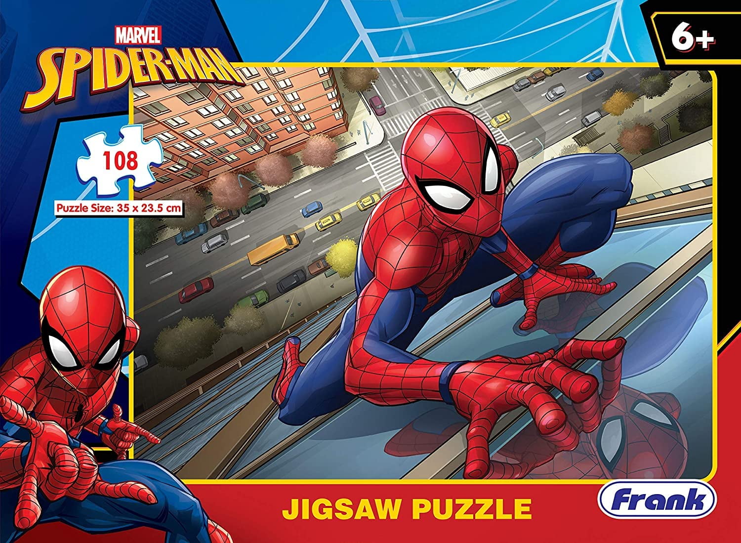 Frank Marvel Spider-Man 108 Piece Jigsaw Puzzle For Kids For
