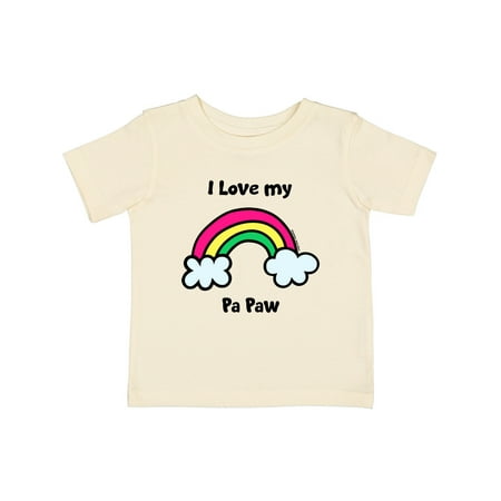 

Inktastic I Love My Pa Paw Gift Baby Boy or Baby Girl T-Shirt
