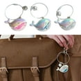 thumbnail image 5 of 2Pieces Whale Keychains Set Fun Key Accessory Stylish Key Holder Acrylic Texture for Bags or Keys Great for Gifting, 5 of 8