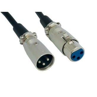 1m Shielded 3Pin XLR Male To XLR Female Mic Microphone Audio Extension - Foto 9