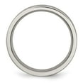 thumbnail image 2 of Chisel Titanium Polished Blue Anodized 8.5mm Double Grooved Band, 2 of 6