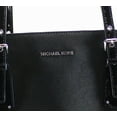 thumbnail image 4 of Michael Kors NEW Black Voyager Signature Tote Leather Handbag Purse, 4 of 6