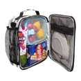thumbnail image 4 of ALAZA Peony Flowers Butterfly Lunch Box Insulated Lunch Bag Reusable Thermal Cooler Tote School Picnic, 4 of 6