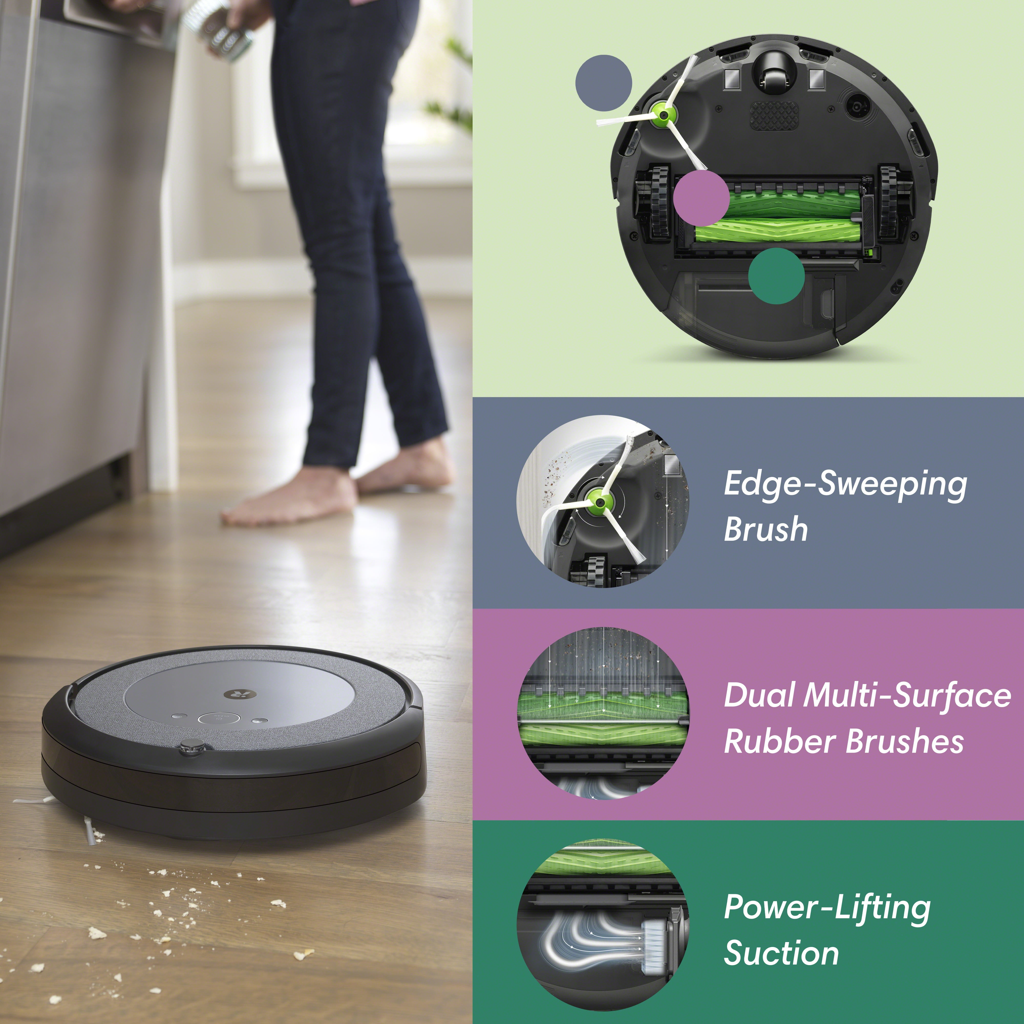iRobot Roomba i4 (4150) Wi-Fi Connected Robot Vacuum with Pet Hair