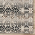 thumbnail image 3 of Caravan Noor Indoor/ Outdoor Polypropylene Gray Flat Weave Area Rug, 5x8, 3 of 5
