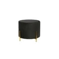 thumbnail image 2 of Alice Ottoman, Black, 2 of 2