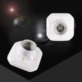 thumbnail image 1 of DEEPCRAFF 6 Pcs Ceramic Lamp Socket Flat Base Porcelain for Compact Design and Simple Style, 1 of 7