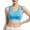 Blue, variant on Women's Bras Women's Solid Color Fashion Proof Running Back Yoga Vest High Strength No Underwire Pack of Bras for Women Push up Small Sports Bra Womens Bra Pack Sports with Cups The Running G White M