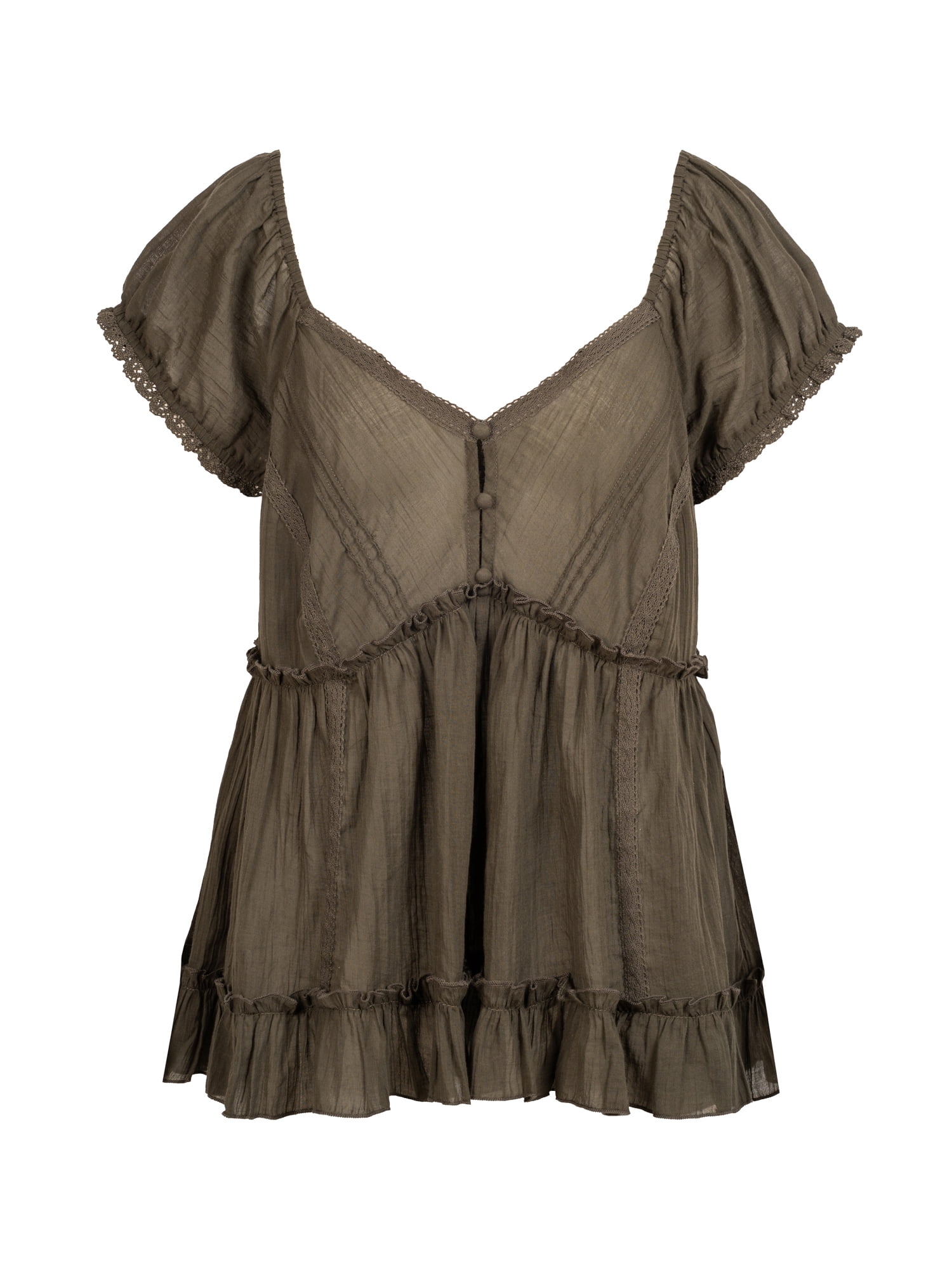 Jessica Simpson Women's Plus Size Saphire Shirt, Sizes 0X-4X