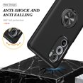 thumbnail image 5 of Moto Edge Plus 2022 Case for Motorola Moto Edge 30 Pro Case  Grade Shockproof Built-in Ring Holder Kickstand Car Mount Protective Case for Edge Plus 2022 Edge 30 Pro Phone Case (Black), 5 of 15