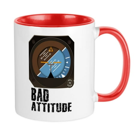 

CafePress - Bad Attitude Mugs - Ceramic Coffee Tea Novelty Mug Cup 11 oz