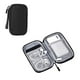 thumbnail image 2 of Bolsa Multicapa para Guardar Accesorios Digitales con Rejilla Organizadora. Funda Rígida para Batería Externa, Auriculares Usb y Cables de Datos. Funda de Poliéster Antipolvo, 19 X 11 X 3,5 Cm., 2 of 6